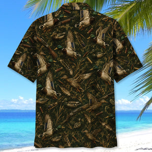 Vintage Duck Hunter Hawaiian Shirt