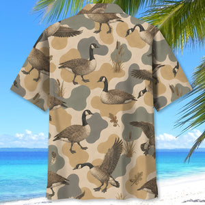 Goose Camouflage Men Polo Shirt