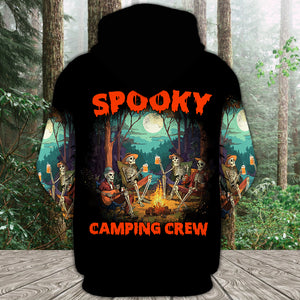 Spooky Camping Crew Halloween All Over Print Shirt