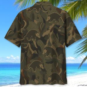 Opossum Hunting Hawaiian Shirt