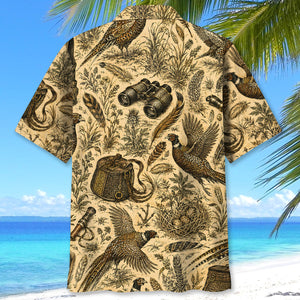Pheasant Hunting Vintage Hawaiian Shirt