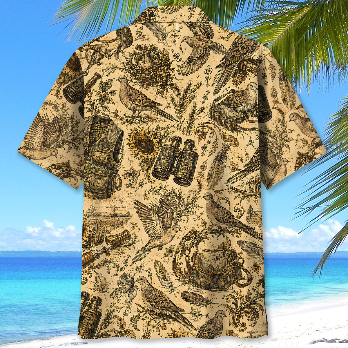 Dove Hunting Vintage Hawaiian Shirt