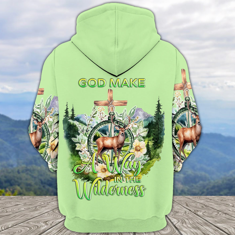 God Make A Way In The Wilderness All Over Print Shirt