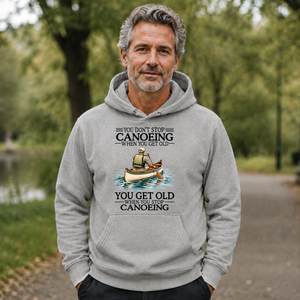 Don't Stop Canoeing - 5-HS2D-Ash