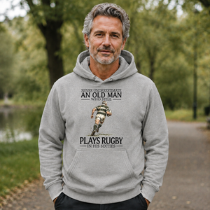 An Old Man Who Still Plays Rugby In His Sixties - 5-HS2D-Ash