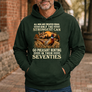 Pheasant Hunting Strongest Man In Seventies - 5-HS2D-ForestGreen