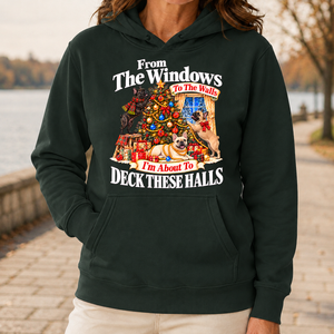 From the Windows to the Walls French Bulldog - 5-HS2D-ForestGreen