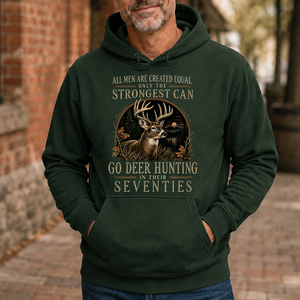 Deer Hunting Strongest Man In Seventies - 5-HS2D-ForestGreen