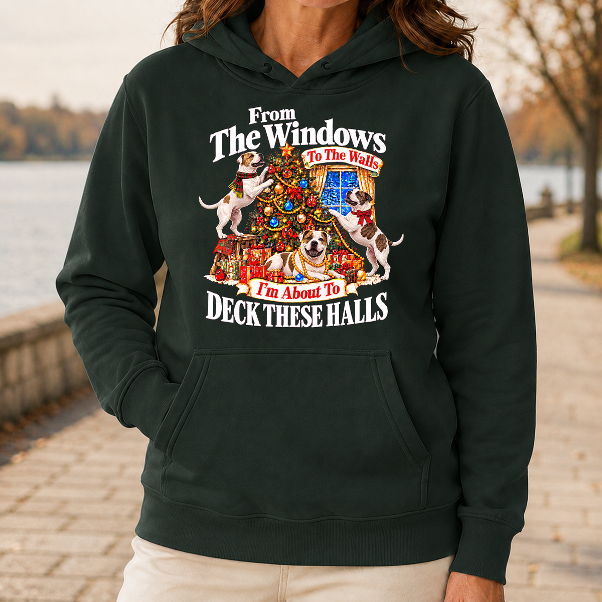 From the Windows to the Walls American Bulldog - 5-HS2D-ForestGreen