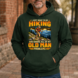 I Just Want To Go Hiking - 5-HS2D-ForestGreen