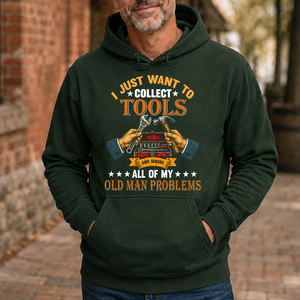 Vintage I Just Want To Collect Tools - 5-HS2D-ForestGreen