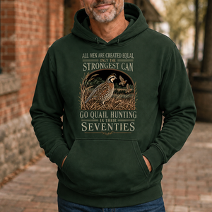 Quail Hunting Strongest Man In Seventies - 5-HS2D-ForestGreen