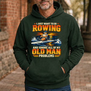 I Just Want To Go Rowing - 5-HS2D-ForestGreen