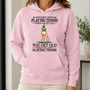 Don't Stop Playing Tennis - 5-HS2D-LightPink