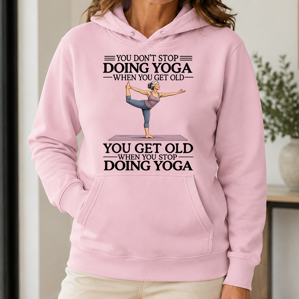 Don't Stop Doing Yoga - 5-HS2D-LightPink