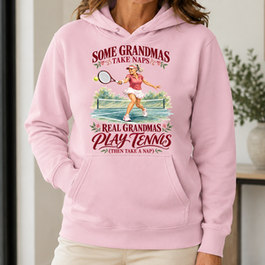 Real Grandmas Play Tennis - 5-HS2D-LightPink