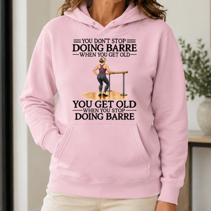 Don't Stop Doing Barre Woman - 5-HS2D-LightPink