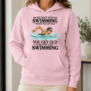 Don't Stop Swimming - 5-HS2D-LightPink