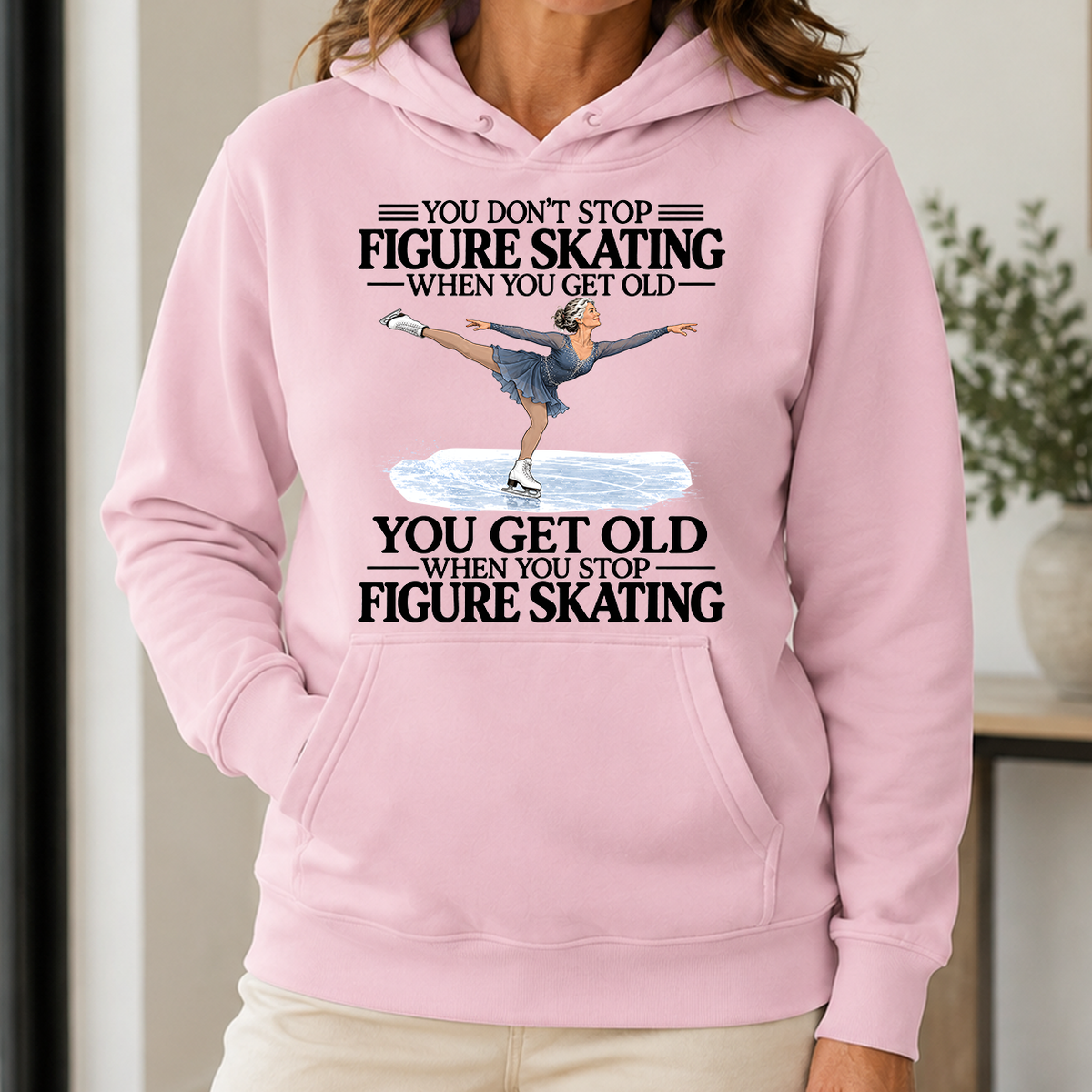 Don't Stop Figure Skating - 5-HS2D-LightPink