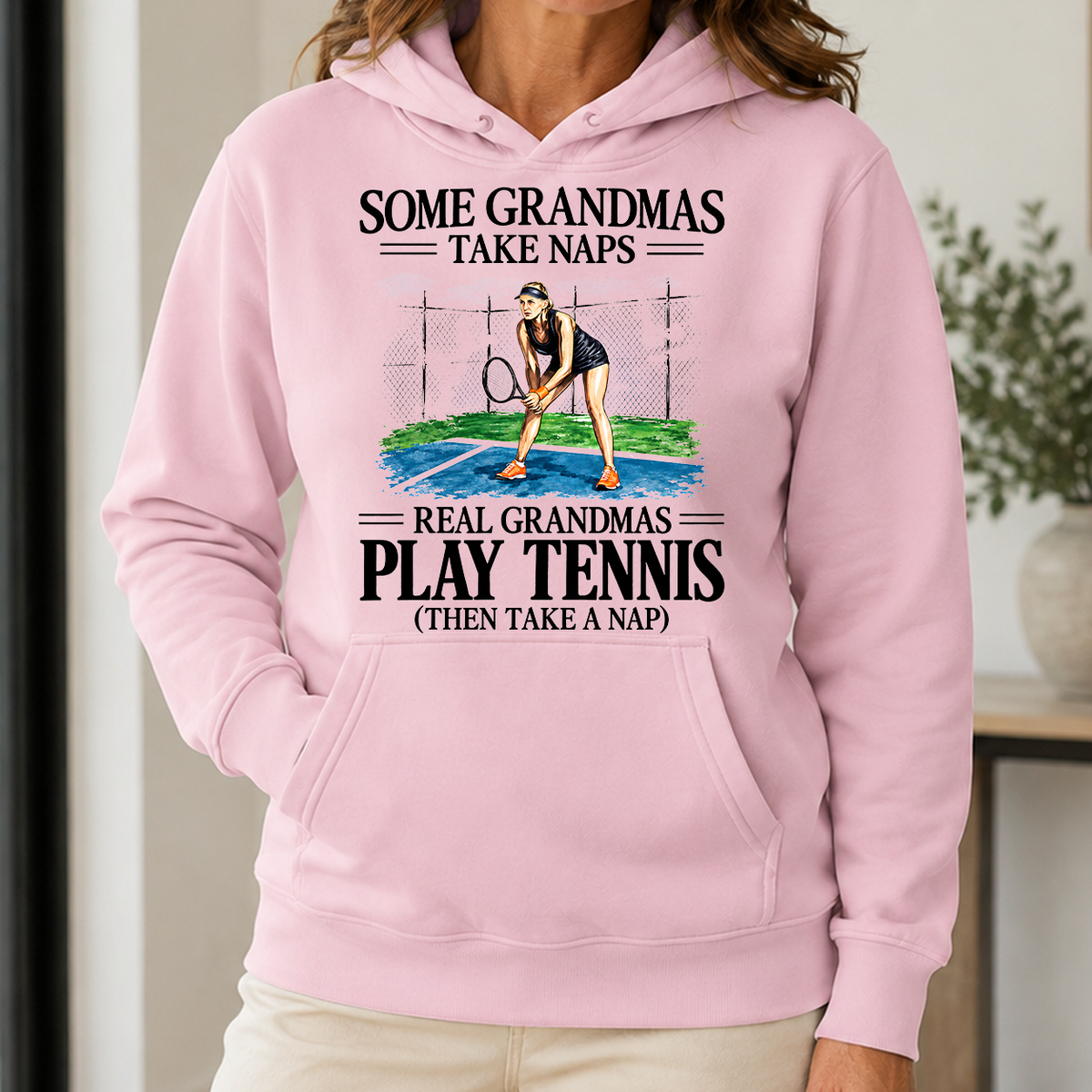 1 Real Grandmas Play Tennis - 5-HS2D-LightPink