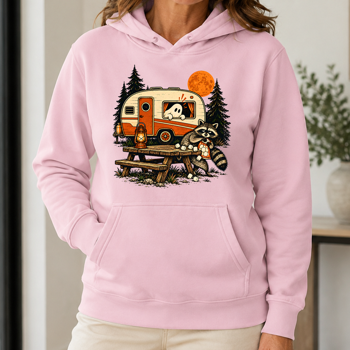 The Midnight Snack Bandit - 5-HS2D-LightPink