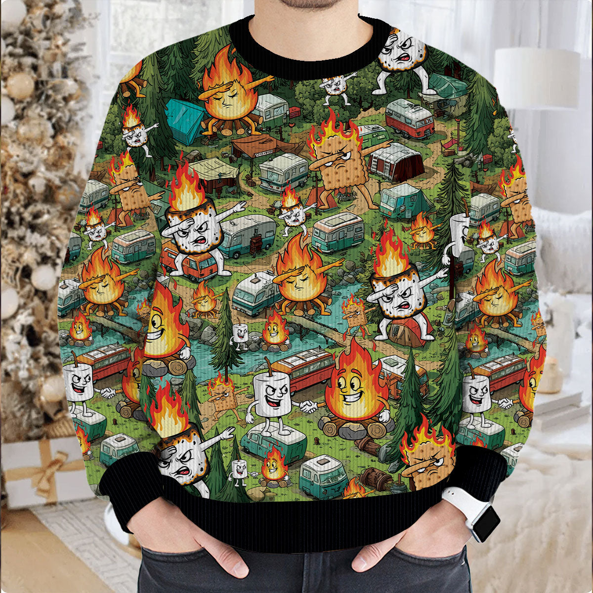 Dabing Marshmallow Ugly Sweater