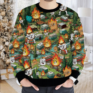 Dabing Marshmallow Ugly Sweater