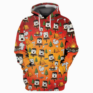 Burnt Marshmallow Dancing Party All Over Print Shirt