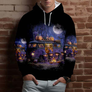 All The Cool Witches Are Camping All Over Print Shirt