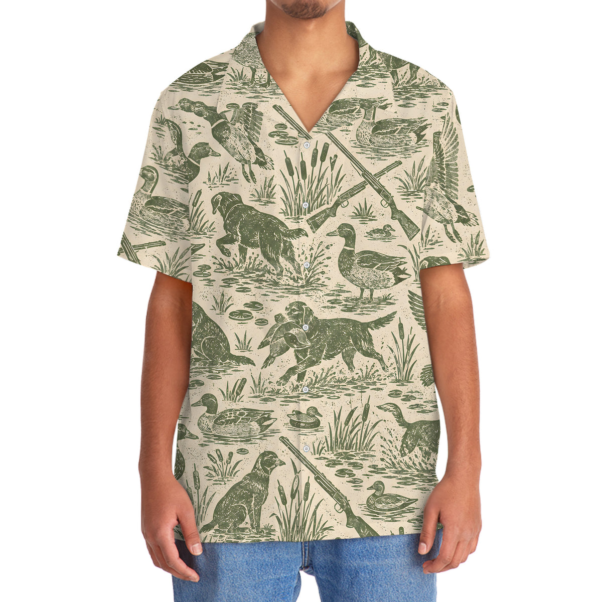 Classic Duck Hunt Hawaiian Shirt