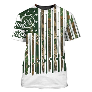 Custom Name Fishing Rods All Over Print Shirt
