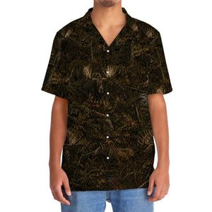 Moose Hunting Forest Camouflage Hawaiian Shirt