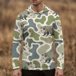 Opossum Camouflage Hunting Funny Shirt