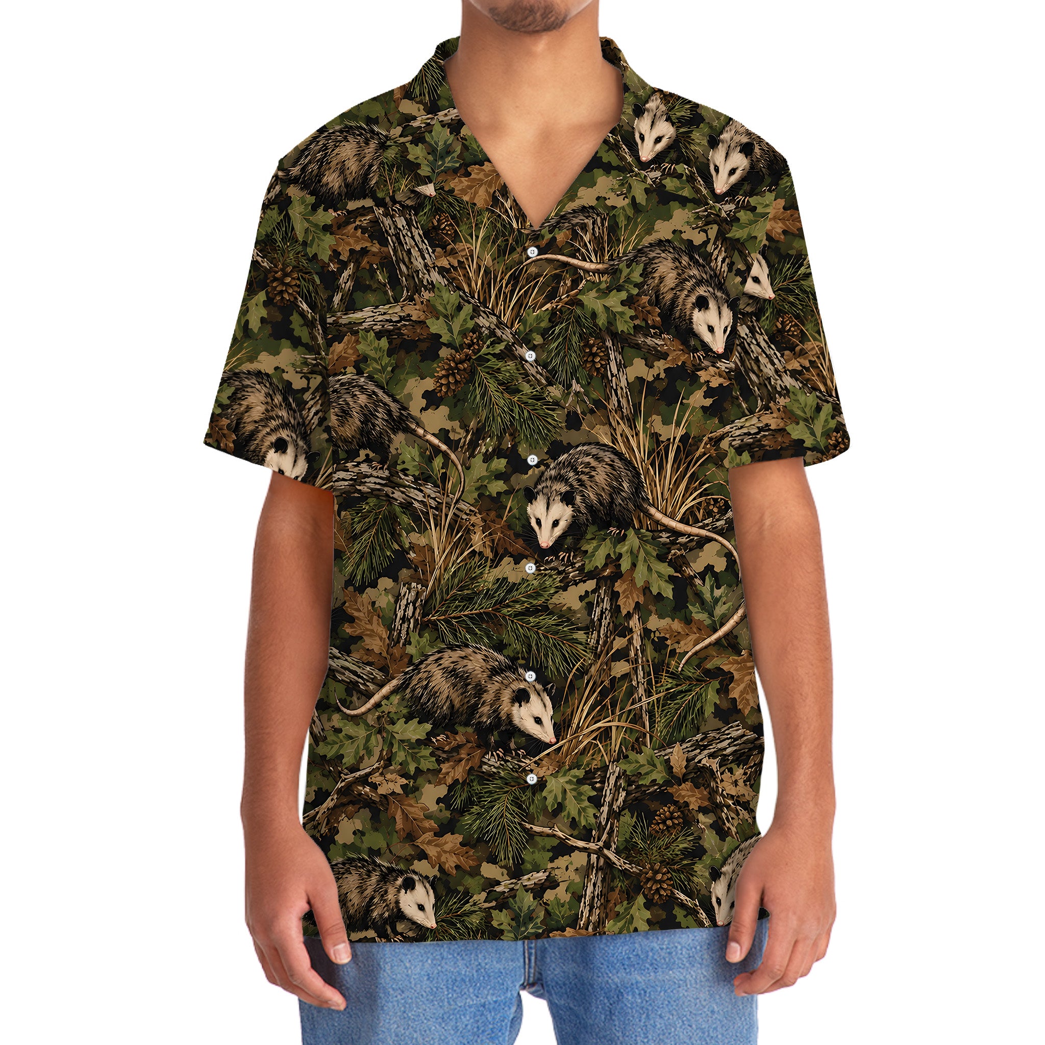 Tactical Opossum Hawaiian Shirt