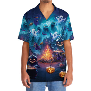 Haunted Campsite Hawaiian Shirt