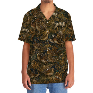 Quail Hunting Camo Hawaiian Shirt
