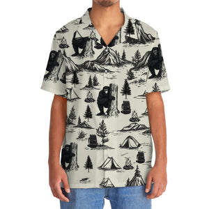 Vintage Camping Hawaiian Shirt