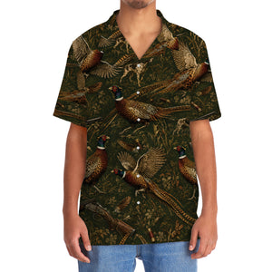 Vintage Pheasant Hunting Hawaiian Shirt