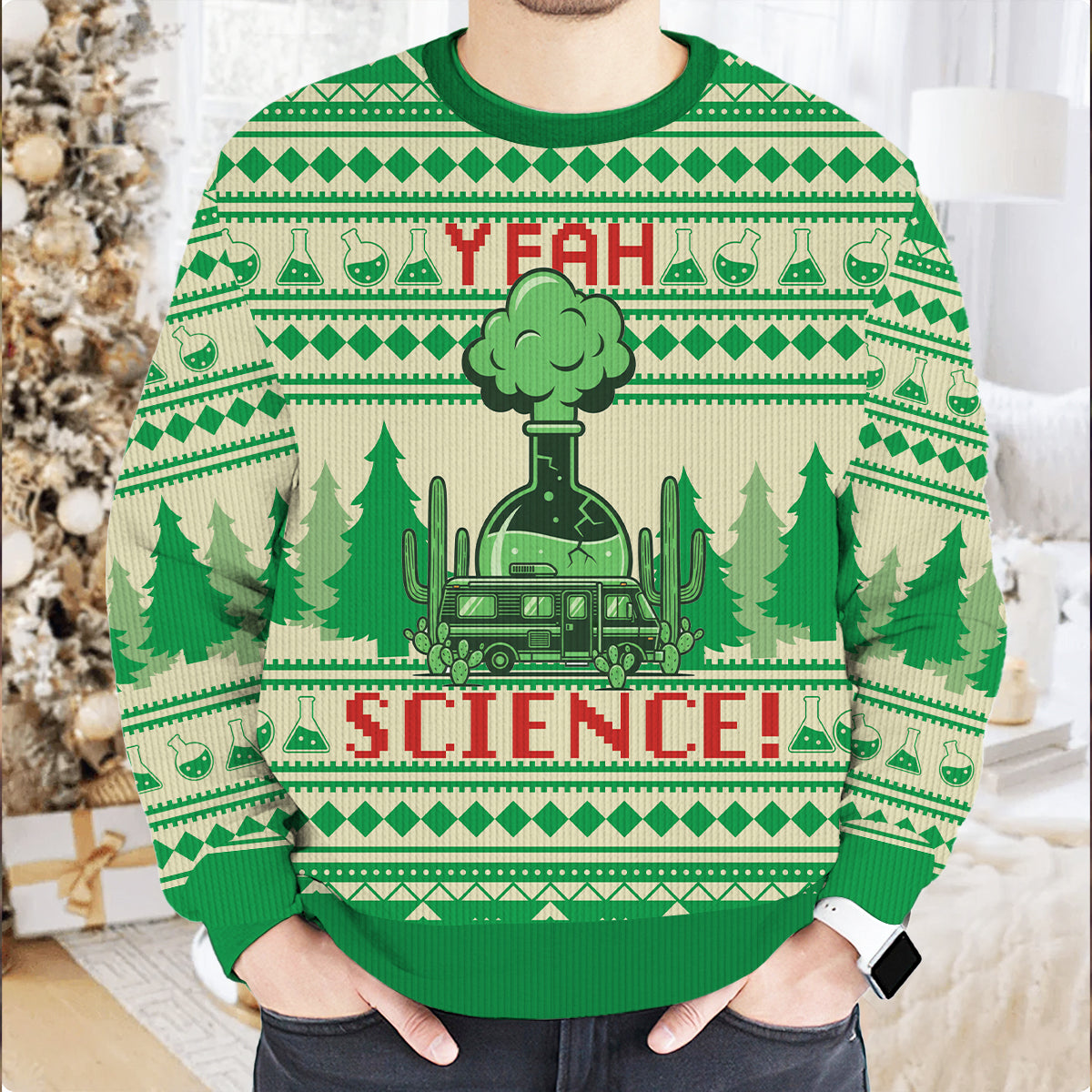 Yeah, Science! Ugly Sweater