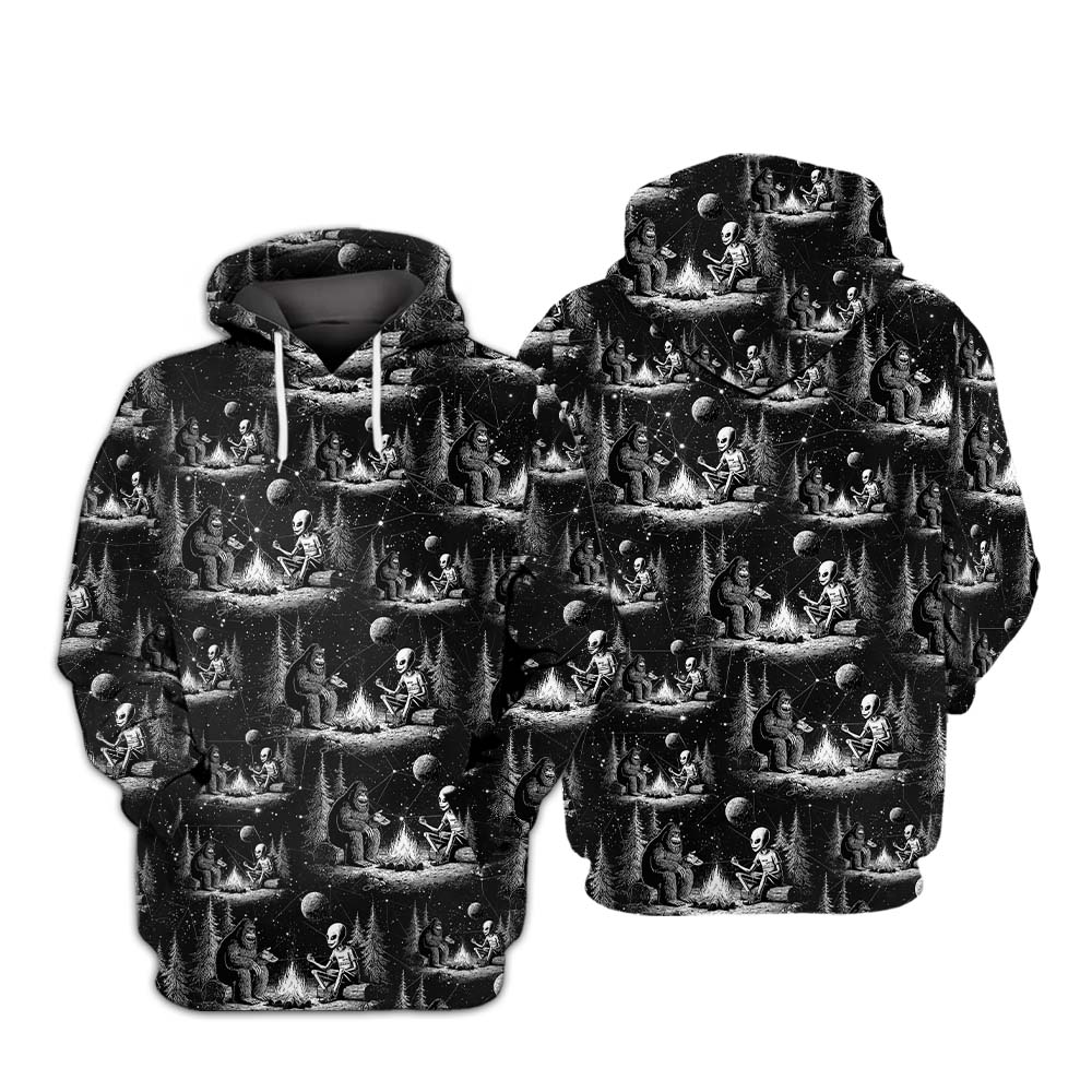 Campfire Conspiracies All Over Print Shirt