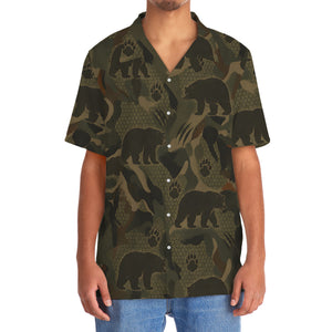 Black Bear Hunting Hawaiian Shirt