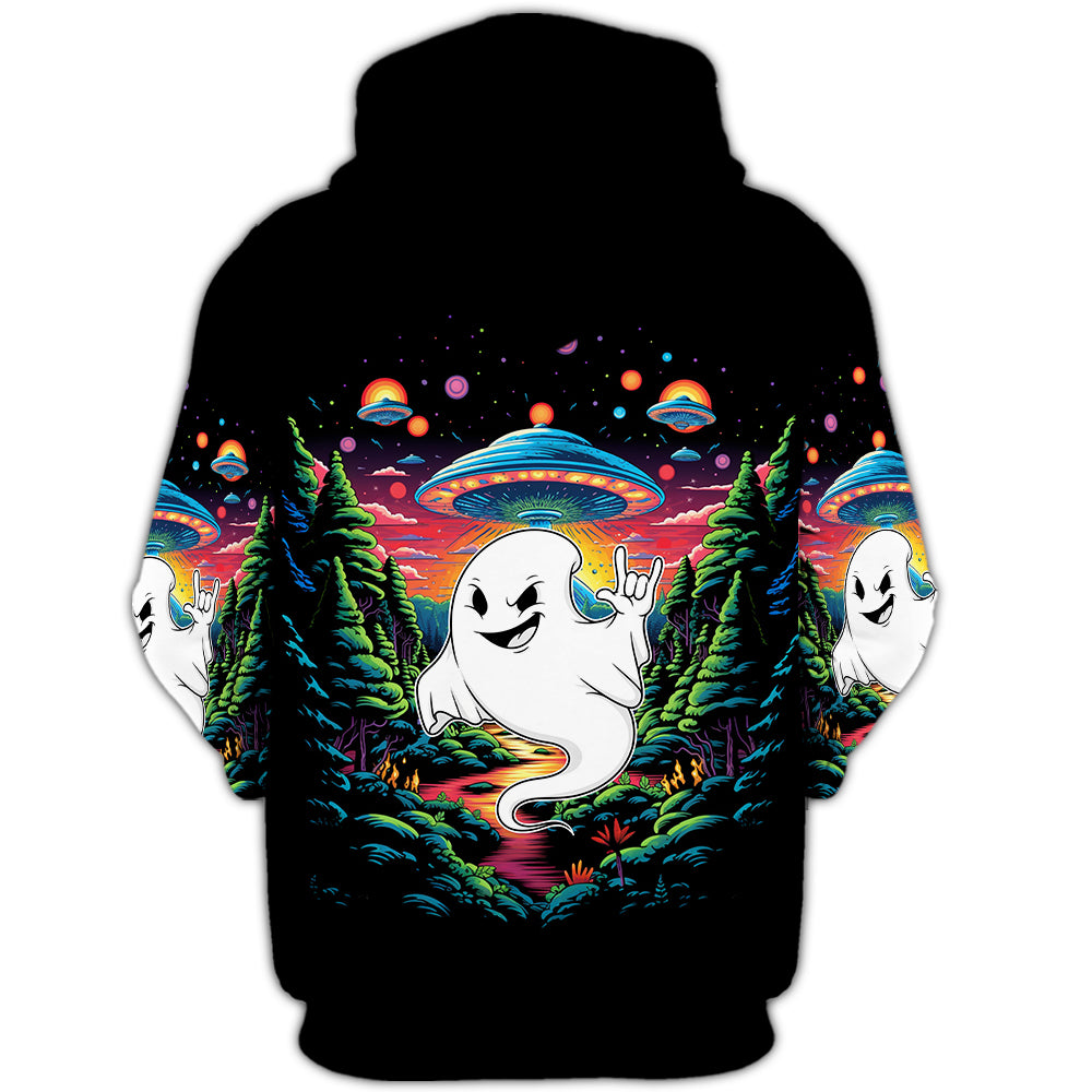 Boo Rock The Forest All Over Print Shirt