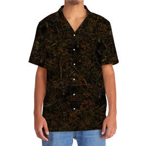 Bear Hunting Forest Camouflage Hawaiian Shirt