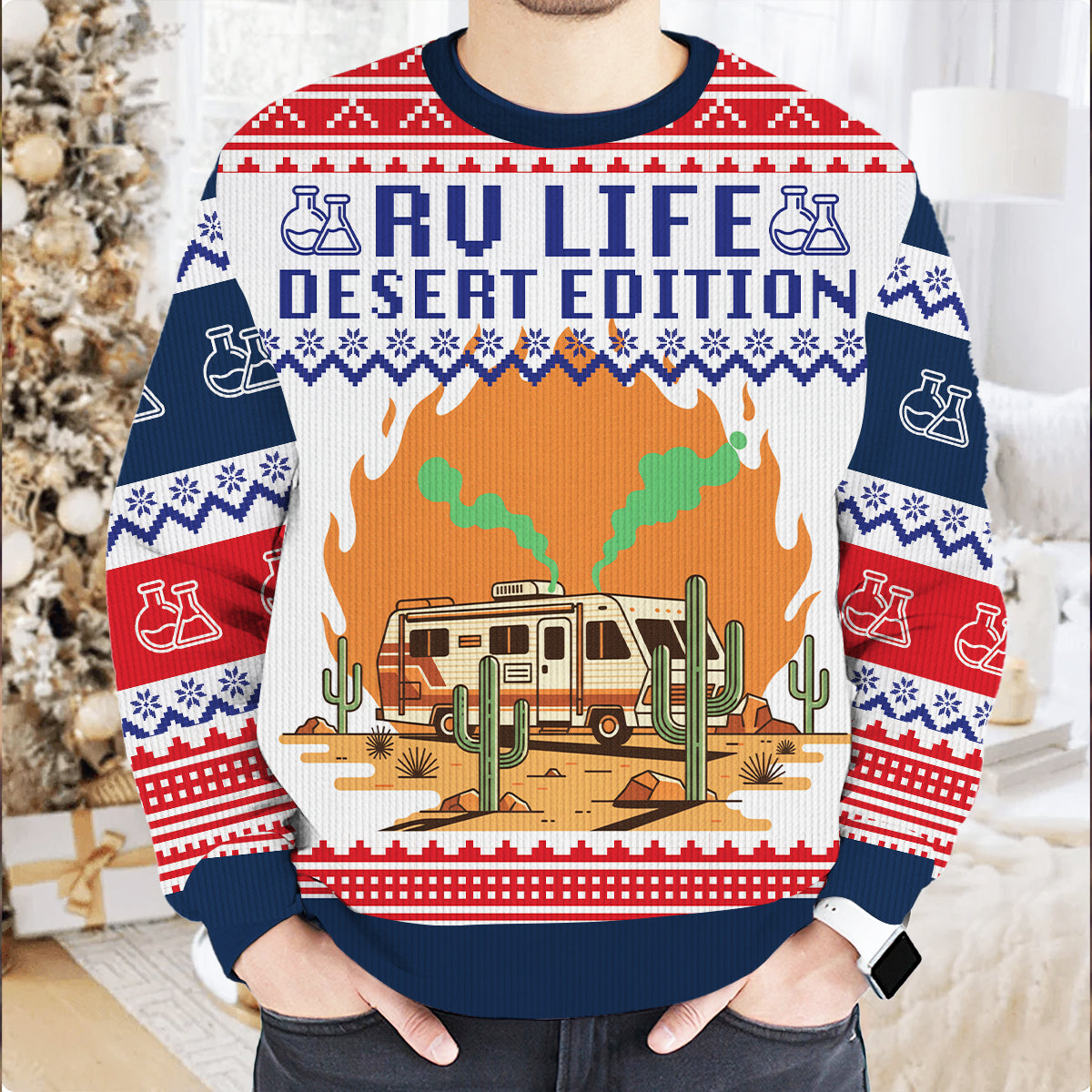 Rv Life Desert Edition Ugly Sweater