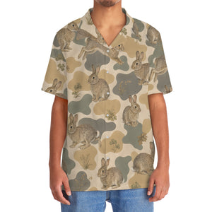 Rabbit Camouflage Men Polo Shirt