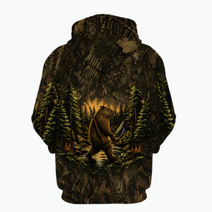 Capybara Camouflage Hunting All Over Print