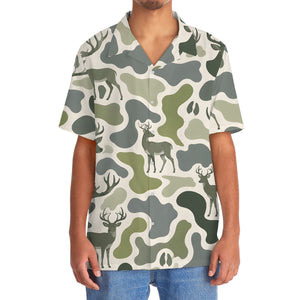 Deer Camouflage Hunting Funny Pattern Hawaiian Shirt