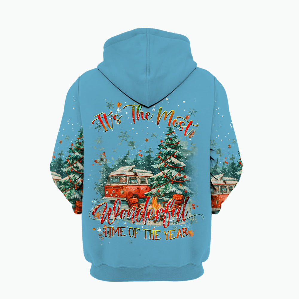 It’s The Most Wonderful Christmas Camping All Over Print Shirt