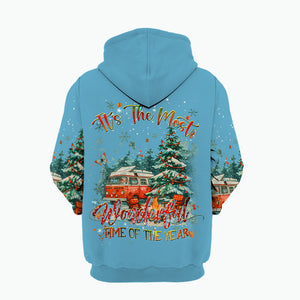 It’s The Most Wonderful Christmas Camping All Over Print Shirt