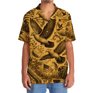 Dove Hunting Legend Vintage Art Hawaiian Shirt